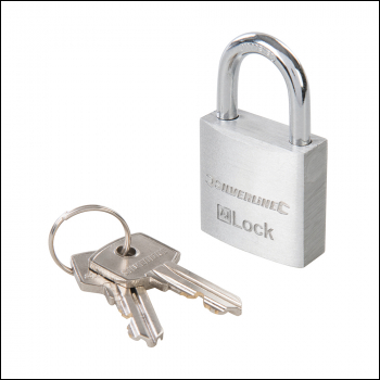Silverline Aluminium Padlock - 30mm - Code 536043