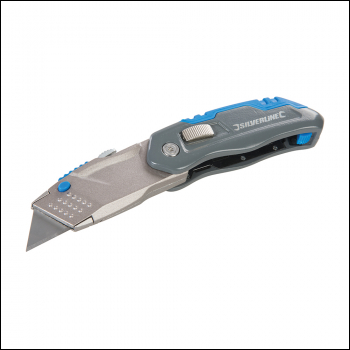 Silverline Retractable Folding Knife - 165mm - Code 536978