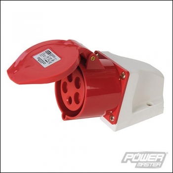 PowerMaster 32A Surface-Mountable Socket - 400V 5 Pin - Code 547512