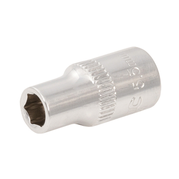Silverline Socket 1/4 inch  Drive 6pt Metric - 5.5mm - Code 555524