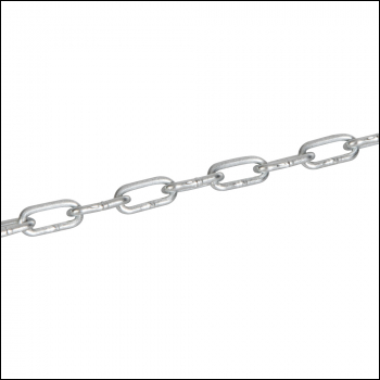 Fixman Electro Galvanised Chain - 2mm x 2.5m - Code 558791