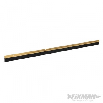 Fixman Door Brush Strip 25mm Bristles - 914mm Gold - Code 559123