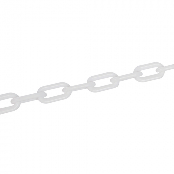 Fixman Plastic Chain - 6mm x 5m White - Code 568185