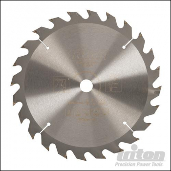 Triton Construction Saw Blade - 190 x 30mm 24T - Code 577375