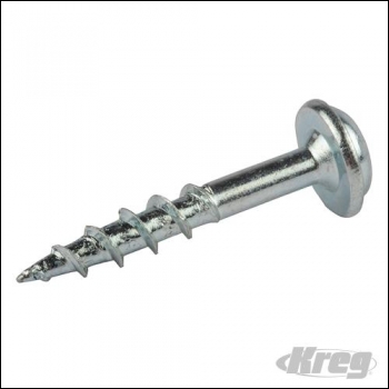 Kreg Zinc Pocket-Hole Screws Washer Head Coarse - No.8 x 2 inch  50pk - Code 578085