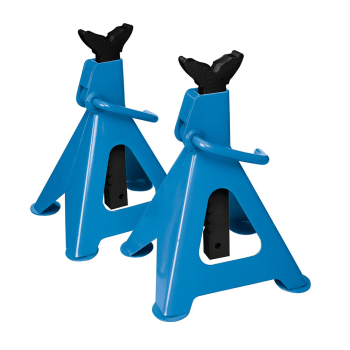 Silverline Axle Stand Set 2pce - 6 Tonne - Code 580486