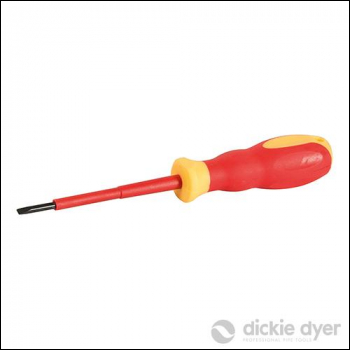 Dickie Dyer VDE Screwdriver - SL4 x 100mm - Code 584913