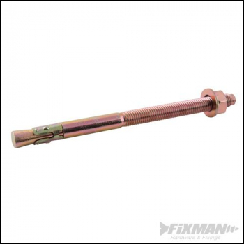Fixman Through Bolt 10pk - M12 - 12 x 60 X 130mm - Code 589040