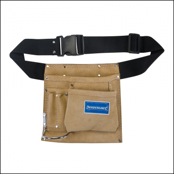 Silverline Nail & Tool Pouch Belt 5 Pocket - 220 x 220mm - Code 589704