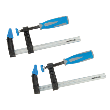Silverline F-Clamp Set 2pce - 150 x 50mm - Code 590588
