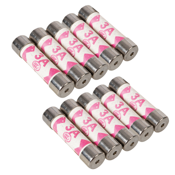 Powermaster Fuses 10pk - 3A - Code 595539
