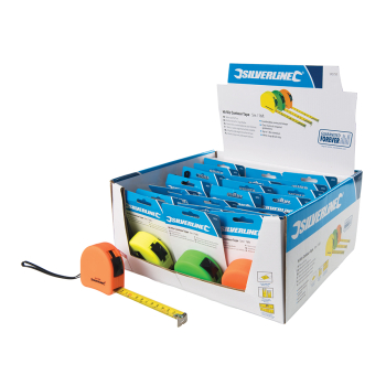 Silverline Hi-Vis Contour Tape Display Box