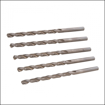 Silverline Metric HSS-R Long Series Bits 5pk - 6.0 x 139mm - Code 598425