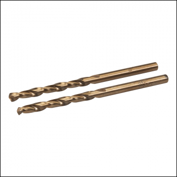 Silverline Cobalt Drill Bits 2pk - 4.5mm - Code 598434