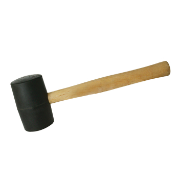 Silverline Black Rubber Mallet - 32oz (907g) - Code 598492