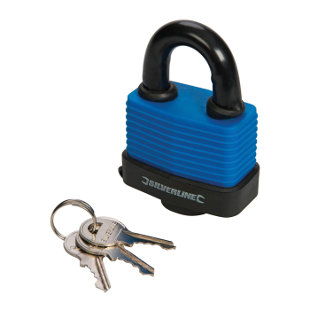 Silverline Weather-Resistant Padlock - 60mm - Code 598493
