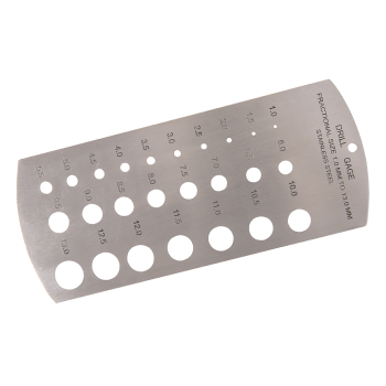 Silverline Drill Gauge - 1 - 13mm - Code 598570