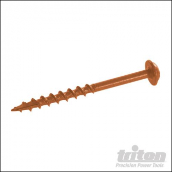 Triton Coated Pocket-Hole Screws Washer Head Coarse - P/HCO 8 x 2-1/2 inch  250pk - Code 605902