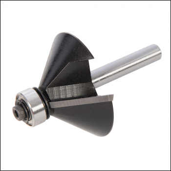 Triton 1/4 inch  Chamfer Bit - 1 5/8 inch  x 13/16 inch  45° - Code 611766