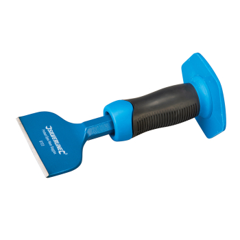 Silverline Bolster Chisel with Guard - 100 x 216mm - Code 624241