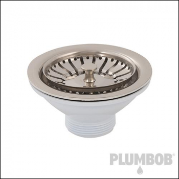 Plumbob Stemball Sink Strainer Waste - 90mm (3-1/2'')  / 40mm dia - Code 627913