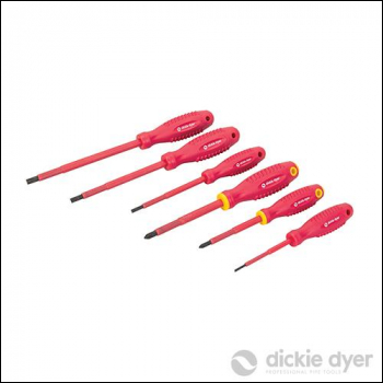 Dickie Dyer VDE Screwdriver Set 6pce - 6pce - Code 631636