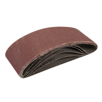 Silverline Sanding Belts 60 x 400mm 5pk - 120 Grit - Code 631839