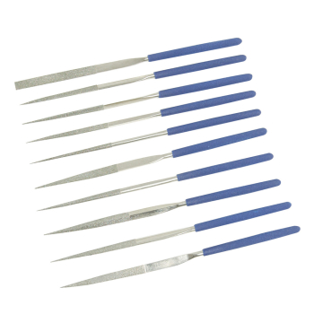 Silverline Diamond Needle File Set 10pce - 10pce - Code 633509
