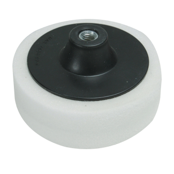 Silverline M14 Foam Polishing Head - 150mm Firm White - Code 633521
