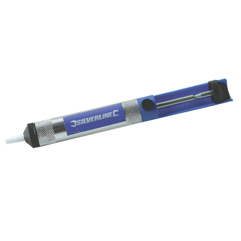 Silverline Metal Solder Sucker - 185mm - Code 633609