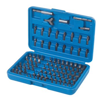 Silverline Screwdriver Bit Set 100pce - 100pce - Code 633840