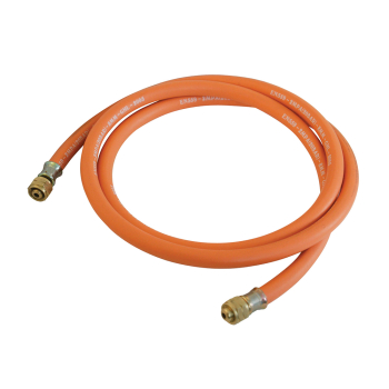 Silverline Gas Hose with Connectors - 2m - Code 633926