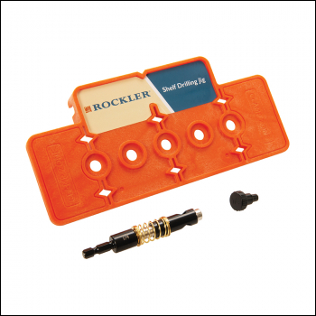 Rockler Shelf Drilling Jig - 1/4'' - Code 640762