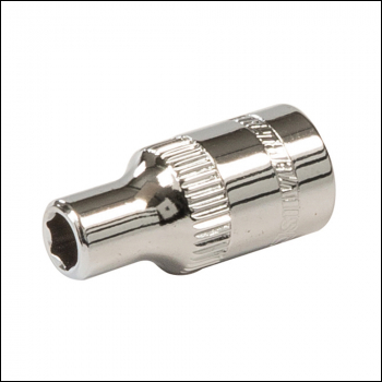 Silverline Socket 1/4 inch  Drive 6pt Metric - 4.5mm - Code 641346