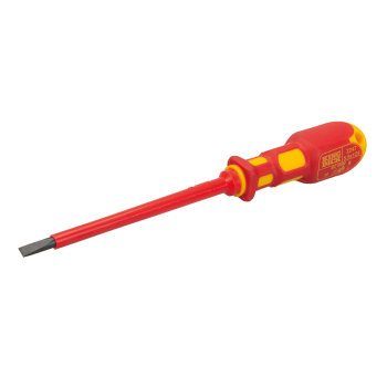 King Dick VDE Slotted Screwdriver - 3.0 x 100mm - Code 64702