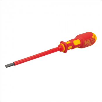 King Dick VDE Slotted Screwdriver - 3.0 x 100mm - Code 64702
