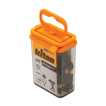 Triton Phillips Screwdriver Impact Bit 25pk - PH2 25mm - Code 652975