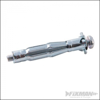 Fixman Hollow Wall Anchors 10pk - M5 x 52mm - Code 655205
