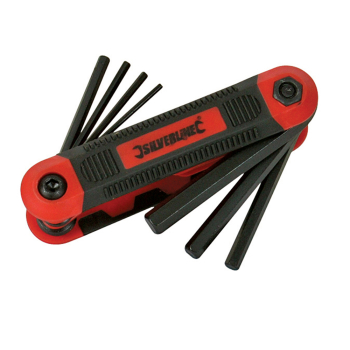 Silverline Expert Hex Key Metric Tool 8pce - 1.5 - 8mm - Code 656597