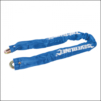 Silverline Sleeved High-Security Chain - 900mm - Code 656609