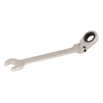Silverline Flexible Head Ratchet Spanner - 18mm - Code 656621