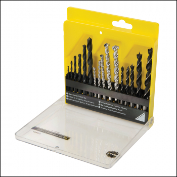 Task Combi Drill Bit Set 16pce - 2 - 10mm - Code 658071