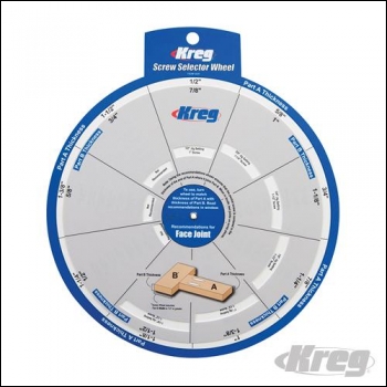 Kreg Screw Selector Wheel - SSW - Code 663414