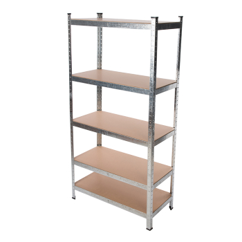 Silverline Boltless Freestanding Shelving Unit - 5-Tier - Code 666247