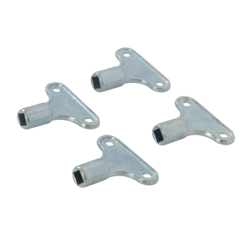 Silverline Radiator Bleed & Vent Key 4pk - 4pk - Code 671754