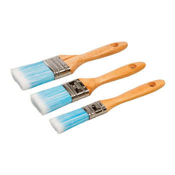 Silverline Synthetic Brush Set - 25, 40 & 50mm - Code 675077