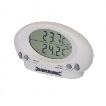 Silverline Indoor/Outdoor Thermometer - -50°C to +70°C - Code 675133