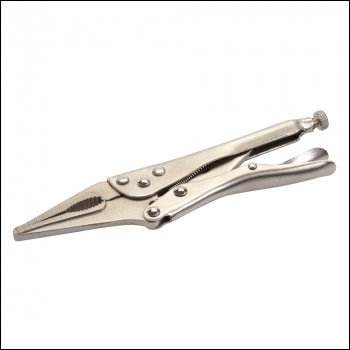Silverline Self Locking Long Nose Pliers - 225mm - Code 675134