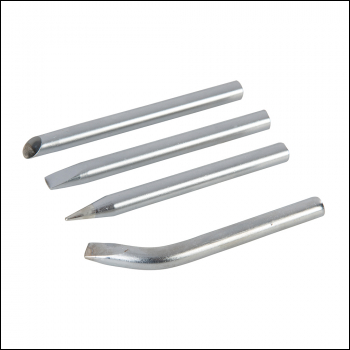 Silverline Soldering Iron Tips Set 4pce - 100W - Code 675250