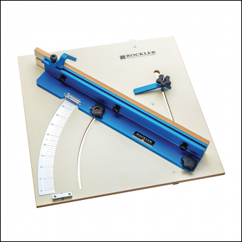 Rockler Tablesaw Cross-Cut Sled - 603 x 603mm (23-3/4 inch  x 23-3/4 inch ) - Code 676250